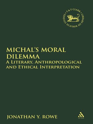cover image of Michal's Moral Dilemma